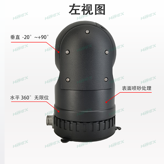 車載迷你球型高清紅外夜視云臺攝像機 GSH-Q100系列